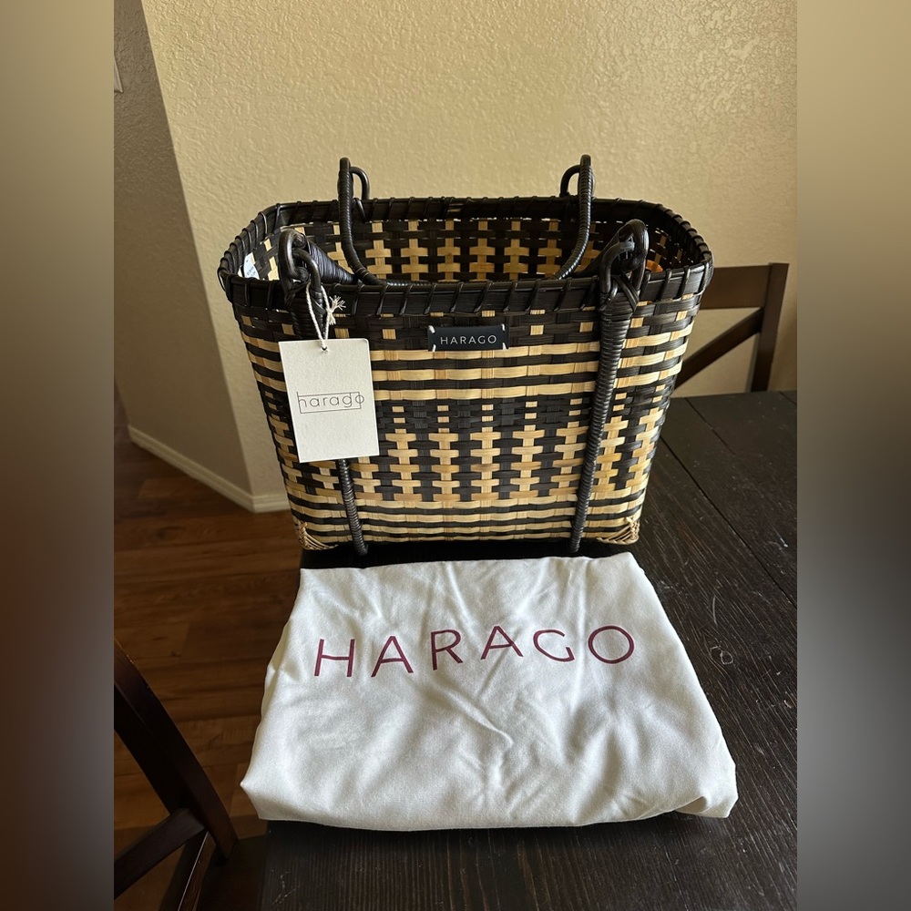 Harago Wicker Basket Bag